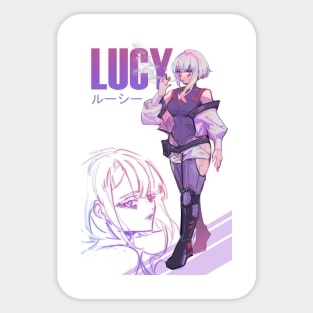 lucy Sticker